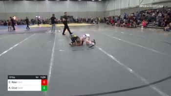 67 lbs Final - Cohen Reer, Ohio Dawgz vs Arcadius Cruz, Team Aggression