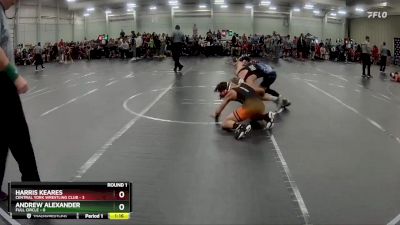 106 lbs Round 1 (8 Team) - Harris Keares, Central York Wrestling Club vs Andrew Alexander, Full Circle