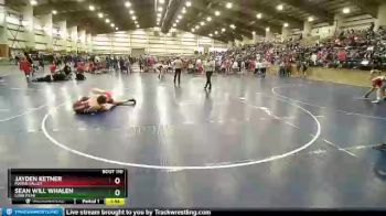157 lbs Champ. Round 2 - Sean Will Whalen, Lone Peak vs Jayden Ketner, Marsh Valley