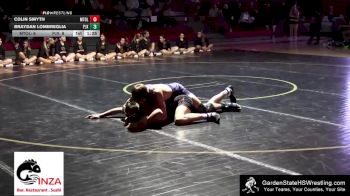 157 lbs Colin Smyth, Mt. Olive vs Braydan Lombreglia, Pope John Xxiii