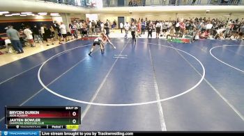 106 lbs Round 2 - Jaxten Bowler, Champions Wrestling Club vs Brycen Durkin, Agon Academy