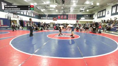 192 lbs 1st Place Match - Jacob Sanchez, SWC 760 vs William Schindele, El Toro