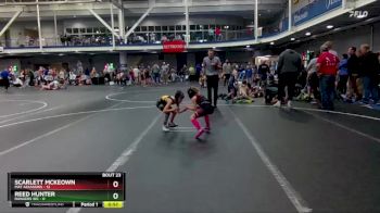 48 lbs Round 6 (8 Team) - Scarlett McKeown, Mat Assassins vs Reed Hunter, Rangers WC