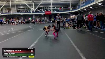 48 lbs Round 6 (8 Team) - Scarlett McKeown, Mat Assassins vs Reed Hunter, Rangers WC