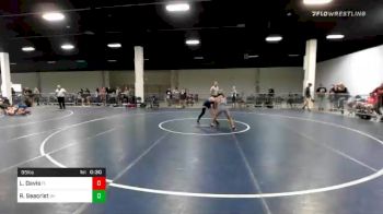 95 lbs Consolation - Liam Davis, FL vs Rylan Seacrist, OH