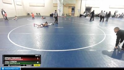 85 lbs 5th Place Match - Apisai Tabakece, Sublime Wrestling Academy vs Cole Strom, Ravage Wrestling Club