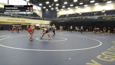 174 lbs Cons. Semi - Jacob Longcrier, Mt. San Antonio College vs Elijah Guzman, Bakersfield College