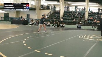 110 lbs Cons. Semi - Katelyn Bell, Aurora vs Addy Crane, John Carroll