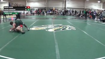 174 lbs Semifinal - Brady Ross, Belmont Abbey vs Dajun Johnson, UW Parkside