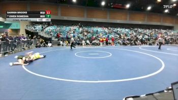 120 lbs Cons. Semi - Ashlyn Hemm, Del Oro vs Delilah Housh, Gregori