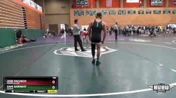 165 lbs Champ. Round 1 - Jose Pacheco, Fresno (Club) vs Sami Barakat, Cuesta