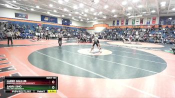 141 lbs Champ. Round 2 - Sabri Sino, Millikin University vs Jared Gallub, Nebraska Wesleyan University