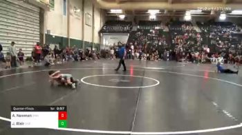 49 lbs Quarterfinal - Aydan Newman, Stanton Broncos vs Jack Blair, Lincoln Junior Hawks