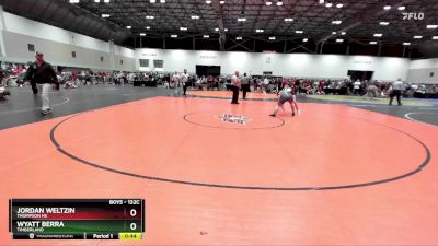 132C Quarterfinal - Wyatt Berra, Timberland vs Jordan Weltzin, Thompson HS