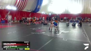 90-93 lbs Round 2 - Landon Schiffler, BBE/Waska vs Shelton Fridgen, Moorhead SPUDS