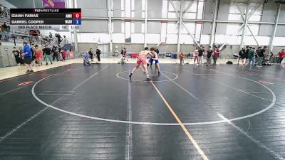 175 lbs 3rd Place Match - Izaiah Farias, Askeo International Mat Club vs Gabriel Cooper, Washington