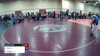 164 lbs Quarterfinal - Nevaeh Garcia, Colorado vs Sidney Milligan, Hurricane Wrestling Academy