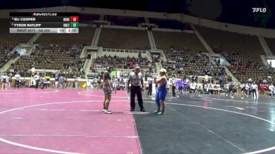 5A 285 lbs Semifinal - Eli Cooper, Beauregard HS vs Tyson Ratliff, Holtville