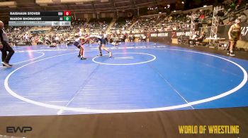 130 lbs Quarterfinal - Raishaun Stover, Brecksville-Broadview Hts vs Mason Shomaker, Alber Athletics