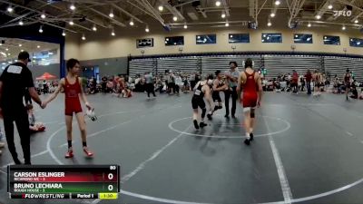 80 lbs Round 6 (8 Team) - Bruno Lechiara, Rough House vs Carson Eslinger, Richmond WC