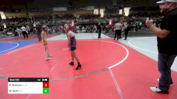 69 lbs Consi Of 4 - Ryder Robison, Black Fox Wrestling Academy vs Walker Buhr, SLV Elite WC