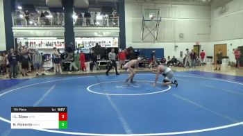 152 lbs 7th Place - Luke Sipes, Altoona vs Nathan Rickards, Malvern Prep