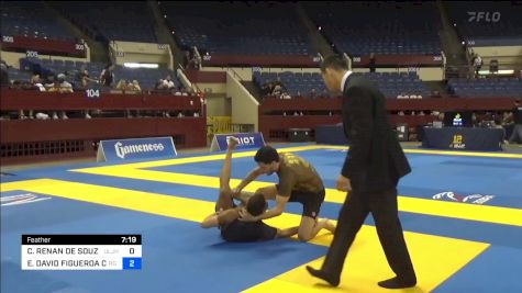 CARLOS RENAN DE SOUZA NUNES vs ERWIN DAVID FIGUEROA COTO 2024 Pan IBJJF Jiu-Jitsu No-Gi Championship