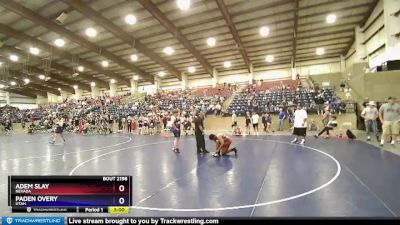 220 lbs Round 2 - Adem Slay, Nevada vs Paden Overy, Utah