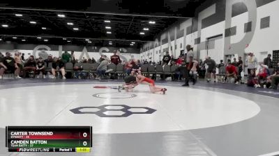 75 lbs Quarterfinals (8 Team) - Camden Batton, Team Batty vs Carter Townsend, Dynasty