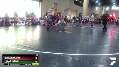 175 lbs Round 4 (6 Team) - Hunter Dietrick, Team Shutt Bowman vs Malachi Lewis, PWC