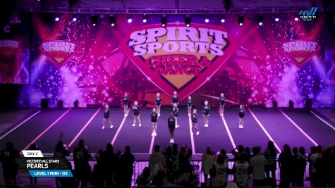 Victory! All Stars - Pearls [2025 L1 Mini - D2 Day 2] 2025 Spirit Sports Myrtle Beach Nationals