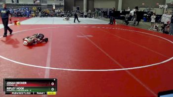 70 lbs Placement (4 Team) - Jonah Becker, Staples vs Ripley Hook, Marshall/Lakeview/RTR