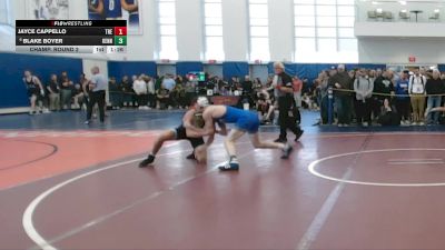 138 lbs Champ. Round 2 - Jayce Cappello, Toms River East vs Blake Boyer, Kennett