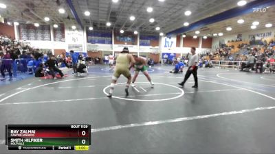 285 lbs Cons. Round 4 - Ray Zalmai, Canyon (Anheim) vs Smith Hilfiker, Holtville