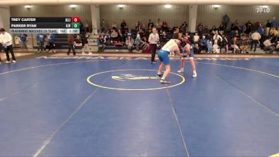 165 lbs Placement Matches (16 Team) - Trey Carter, Alliance vs Parker Ryan, Kearney JV