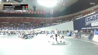 4A Boys 106 lbs Cons. Round 1 - Damian Ryan, Sweet Home Boys vs Tristan Millard, Henley Boys