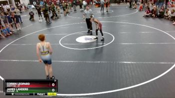 85 lbs Round 1 (3 Team) - James Landers, Eastside vs Corbin Leopard, Ninety Six