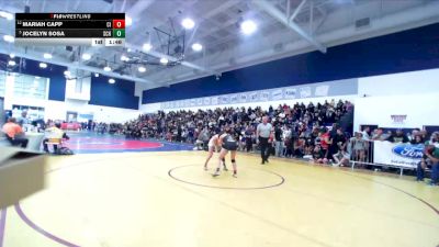 125 lbs Champ. Round 1 - Jocelyn Sosa, Schurr vs Mariah Capp, Channel Islands