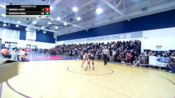 125 lbs Champ. Round 1 - Jocelyn Sosa, Schurr vs Mariah Capp, Channel Islands