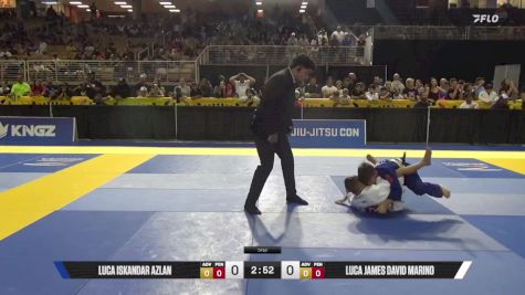 Luca James David Marino vs Luca Iskandar Azlan 2025 Pan Kids Jiu-Jitsu IBJJF Championship