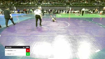 125 lbs Round Of 16 - Keion Walden, Timber Creek vs Jackson Ward, Pascack Valley