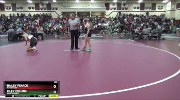 125 lbs Round 2 - Hailey Pearce, Mason City vs Kiley Collins, West Liberty