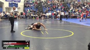 157 lbs 7th Place Match - Logan Mershman, COLUMBUS GROVE vs Thomas Tyson, ELMWOOD