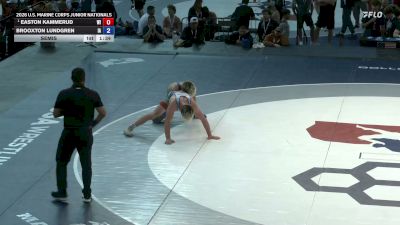 165 lbs Semis - Easton Kammerud, Wisconsin vs Brooxton Lundgren, Iowa