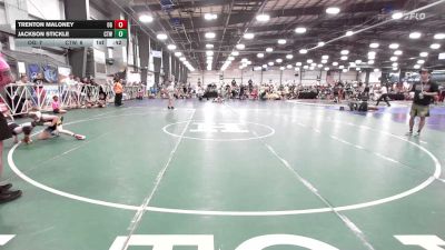 65 lbs Quarterfinal - Trenton Maloney, Ohio Gold - EL vs Jackson Stickle, CTWHALE Orca - EL