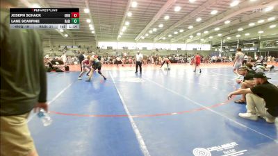 170 lbs Rr Rnd 3 - Joseph Schack, Knights Wrestling Club-Black vs Lane Scarpine, Ragin Raisins Concord HS