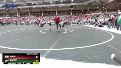58 lbs Champ. Round 1 - Abel Ward, Derby vs Liam Bryant, WTC