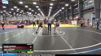 130 lbs Round 3 - Chase Hetrick, PA Gold vs Zeke Dotson, Morris Fitness
