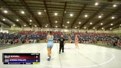165 lbs Round 2 - Billie Bonwell, Nevada vs Ohia Borden-Phillips, Hawaii
