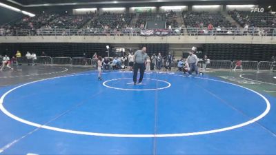 44 lbs Consi-qtrs - Jackson Merkert, Pottsville vs Duke Walker, Warriors Mark
